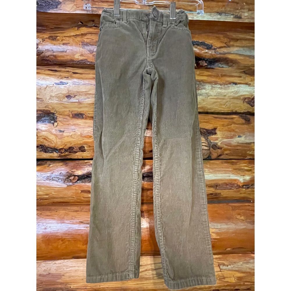Lands' End Brown Corduroy Pants for Boys‎ Size 7